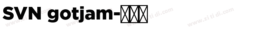SVN gotjam字体转换
